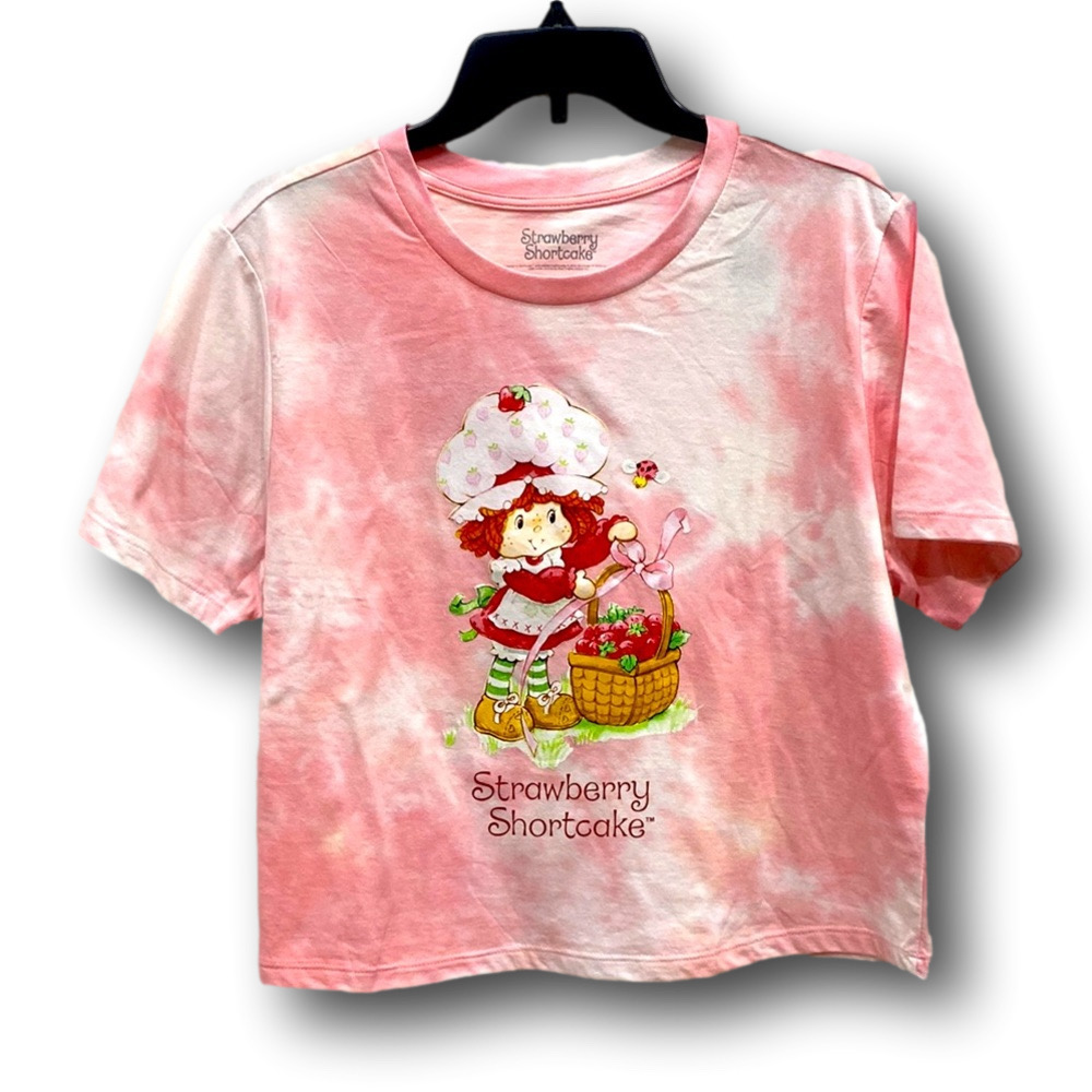 Strawberry Shortcake Graphic Crop Top T-Shirt - Size Extra Extra Large XXL - NWT - Picture 1 of 3